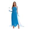 New Adult Princess Elsa Dress Frozen Queen Dress Anime Character Performance Dress