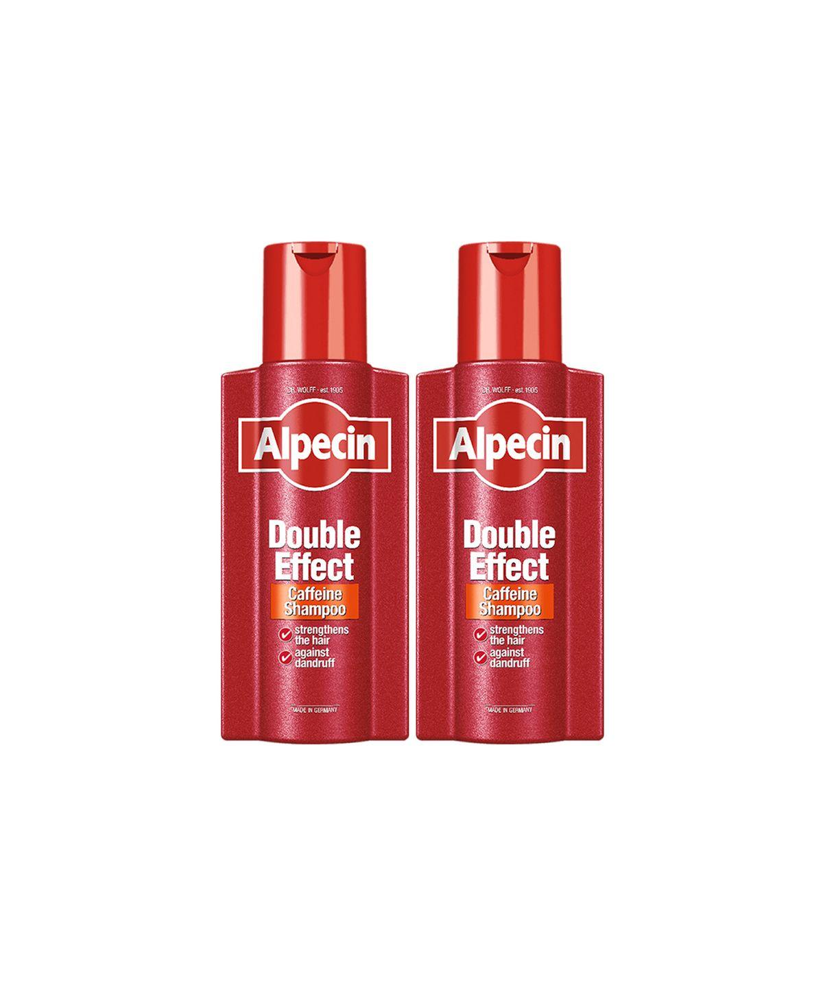 Шампунь Alpecin Двойной Эффект с кофеином (Для жирных волос) 375 мл x 2