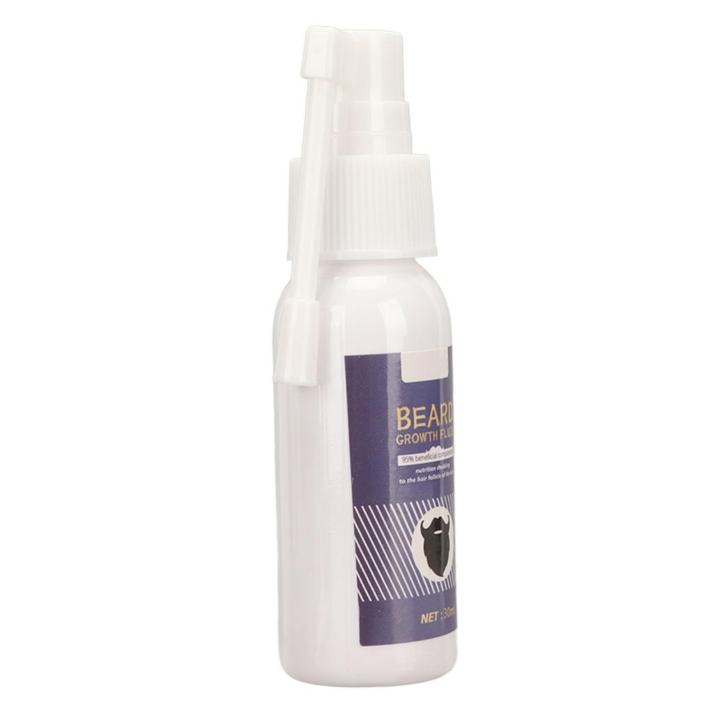 Beard Growth Serum Professional Men Herbal Extract Beard Nourishing Care Serum for Home 30ml