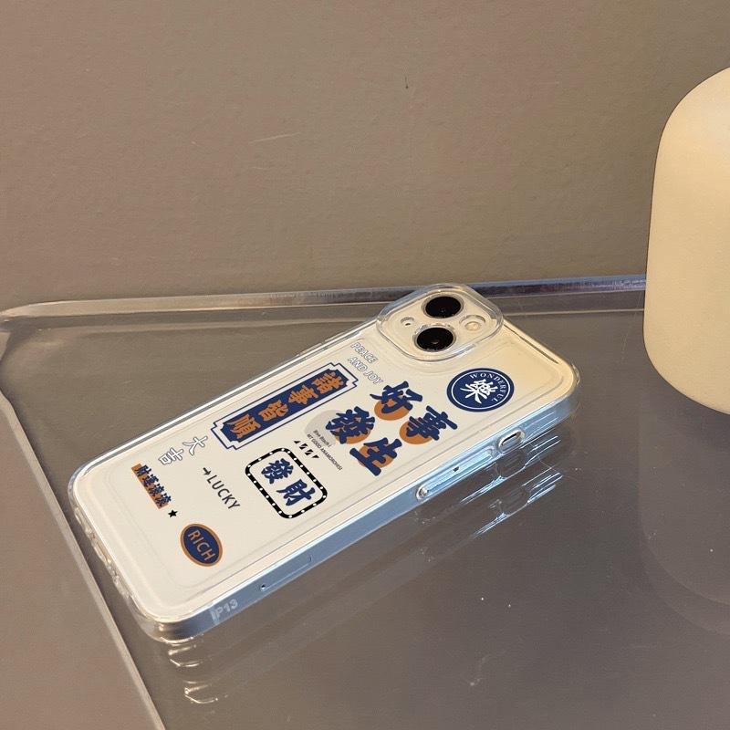 

Мягкий чехол с изображением бога богатства, подходящий для iPhone 11/12pro, защитный чехол от падения, окрашенный прозрачный чехол для мобильного телефона Apple 14 Apple 11promax