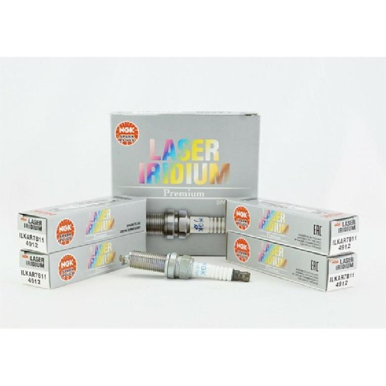 Set of 4  4912 Laser Iridium Spark Plugs ILKAR7B11 for Toyota Corolla Pontiac