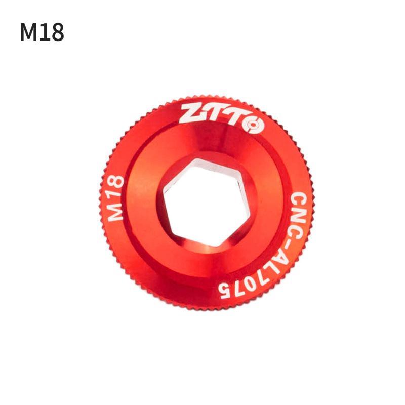 Bicycle Crank Arm Fixing Bolt Wear Resistant Aluminum Alloy Bike Crankset Nut Cover 1PC for Mountain Biking Replacement