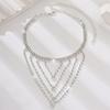 1PC Women's Fashion Tassel Light Luxury Wind Foot Chain Beach Tourism Beach Banquet Party Holiday Gift