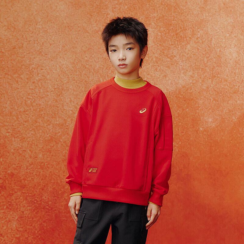 ASICS Children's 2026 New Year Crew Neck Sweatshirt