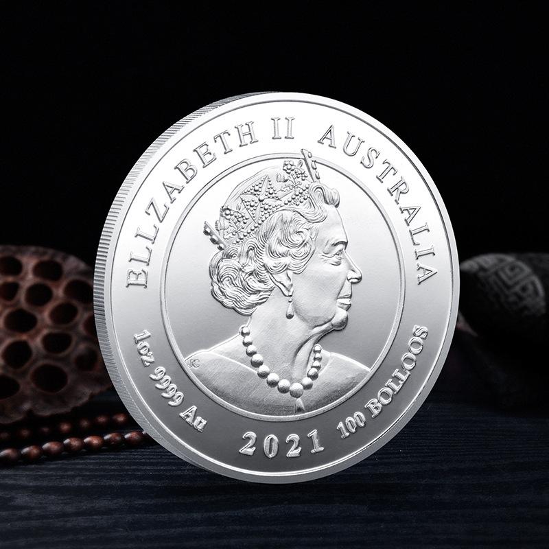 Zodiac Year Of The Horse Commemorative Coin 3D Embossed Animal Horse Commemorative Coin Collection Gift