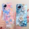 For Xiaomi Civi 2 Clear Case Aesthetic Luxury Cute Fashion Butterfly Funny Painted Funda For Xiaomi Civi2 Casing 2209129SC