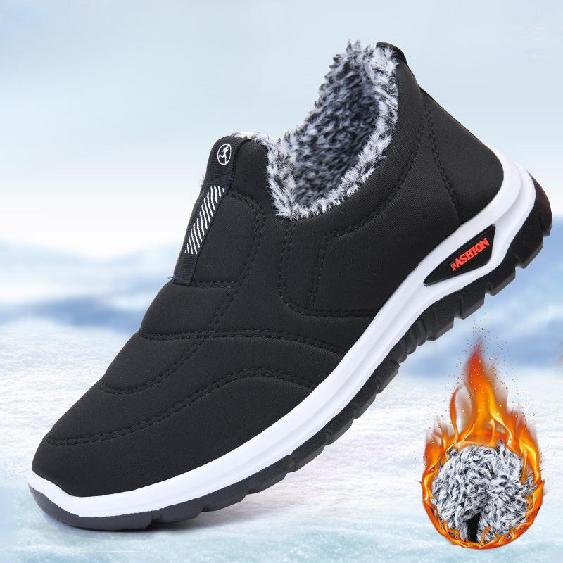Cloth Shoes, Cotton Shoes, Warm Shoes, Fleece Sports Shoes, Anti-slip Shoes for The Elderly
