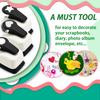 3pcs Paper Cutter for Crafts Hole Puncher Tool Set 25mm 1 Inch Flower Shamrock Circle Heart Star Shape for Card Making Scrapbook