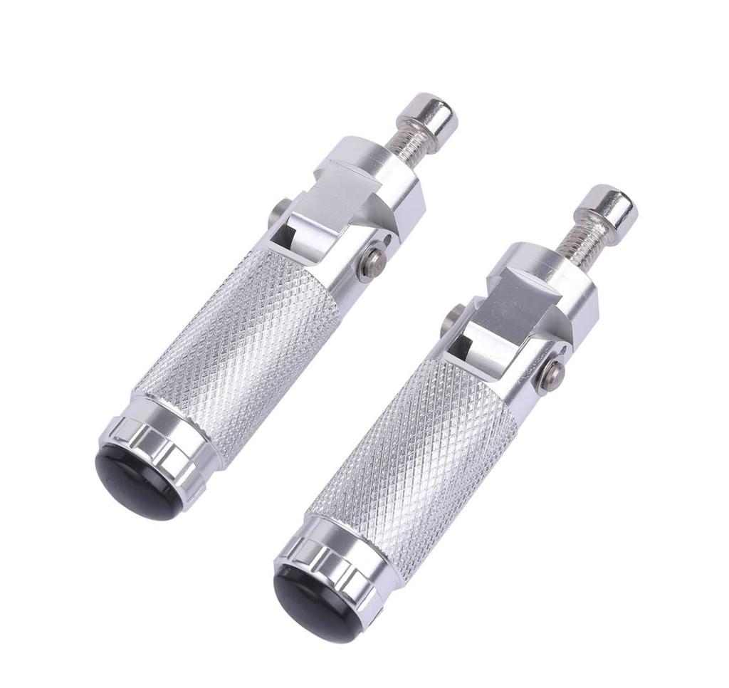 CNC Folding Step Bar, Left and Right Set, 0.3 Inches (8 Mm), M8 Aluminum,