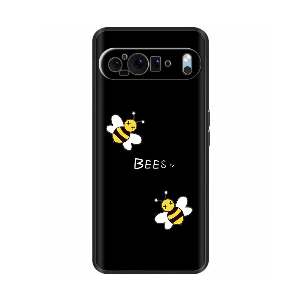 For Google Pixel 9 Pro Case Pixel 9 Pro XL Cover Soft Black Silicone Bumper Protector TPU Cases for Google Pixel9 Pixel 9 Pro XL