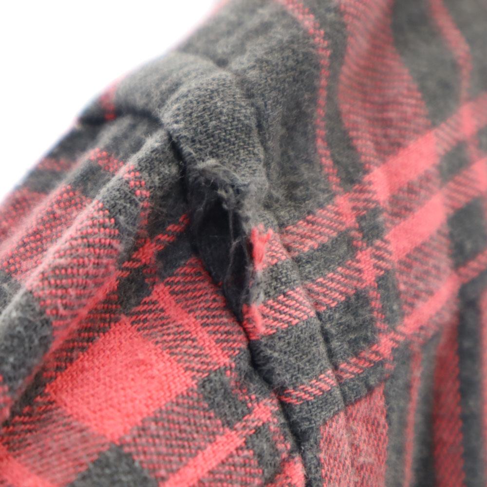 L.L.Bean 80s Outdoor Made in USA Vintage Check Pattern Long sleeve Button down shirt Women Used