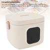 Electric Lunch Box Rechargeable 800ml Easy To Clean Portable Food Warmer Lunch Box for Outdoor Home