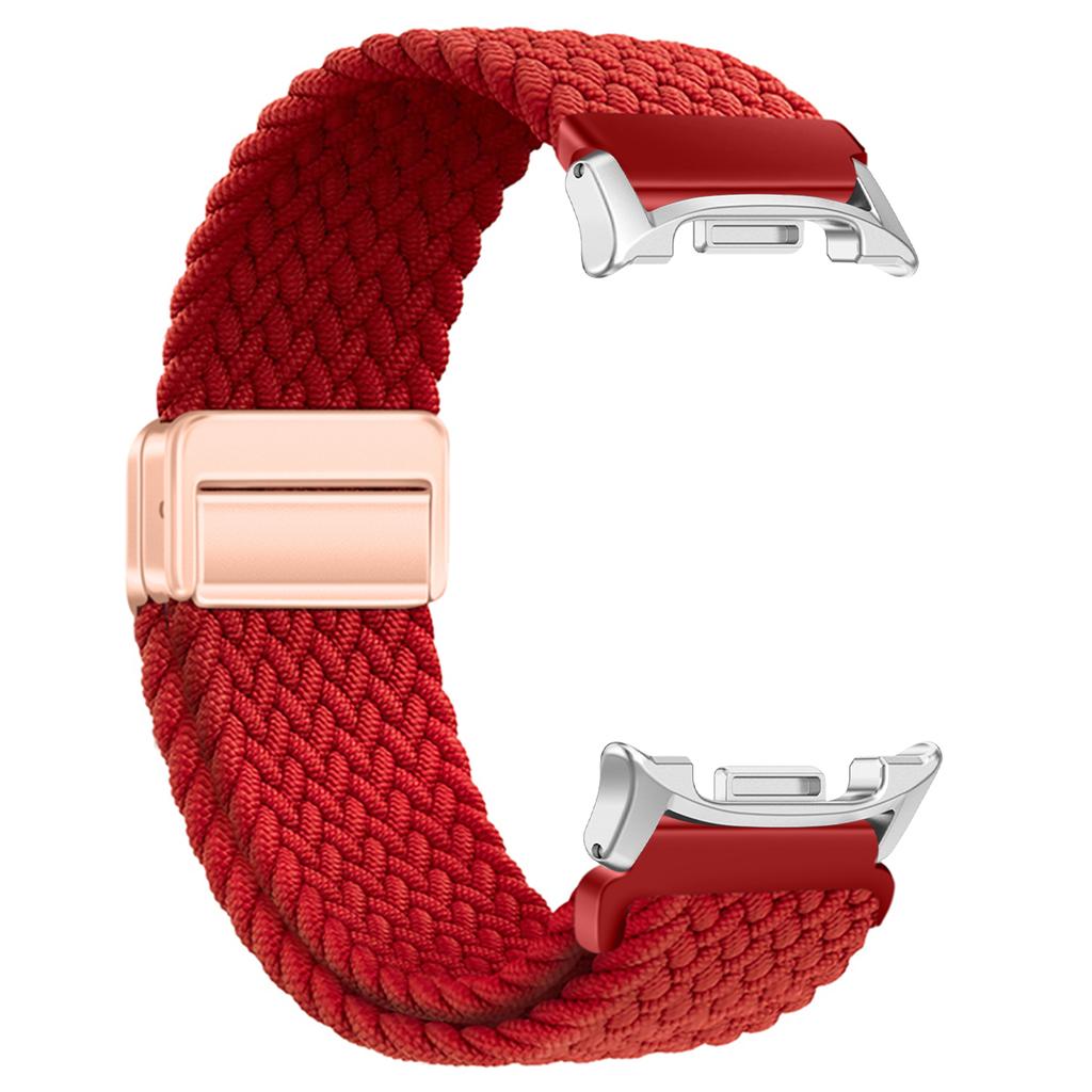 Braided Nylon Band for Samsung Galaxy Watch 8/8 Classic 46mm Magnetic Buckle for Galaxy Ultra 2025/7 47mm Colorful Sport Strap