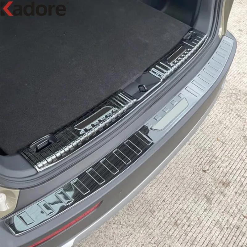 Rear Trunk Bumper Cover Trim For Mazda CX-50 CX50  2024 Steel Car Tailgate Door Sill Plate Protector Guards Accessories