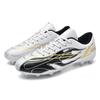 2022 new football shoes adult students children long nails broken nails game shoes football shoes front lace-up non-slip general