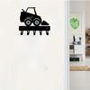 1pc Skid Loader Key Rack Hanger for Living Room Bedroom - Home Decoration with Functional Appeal and Industrial Charm