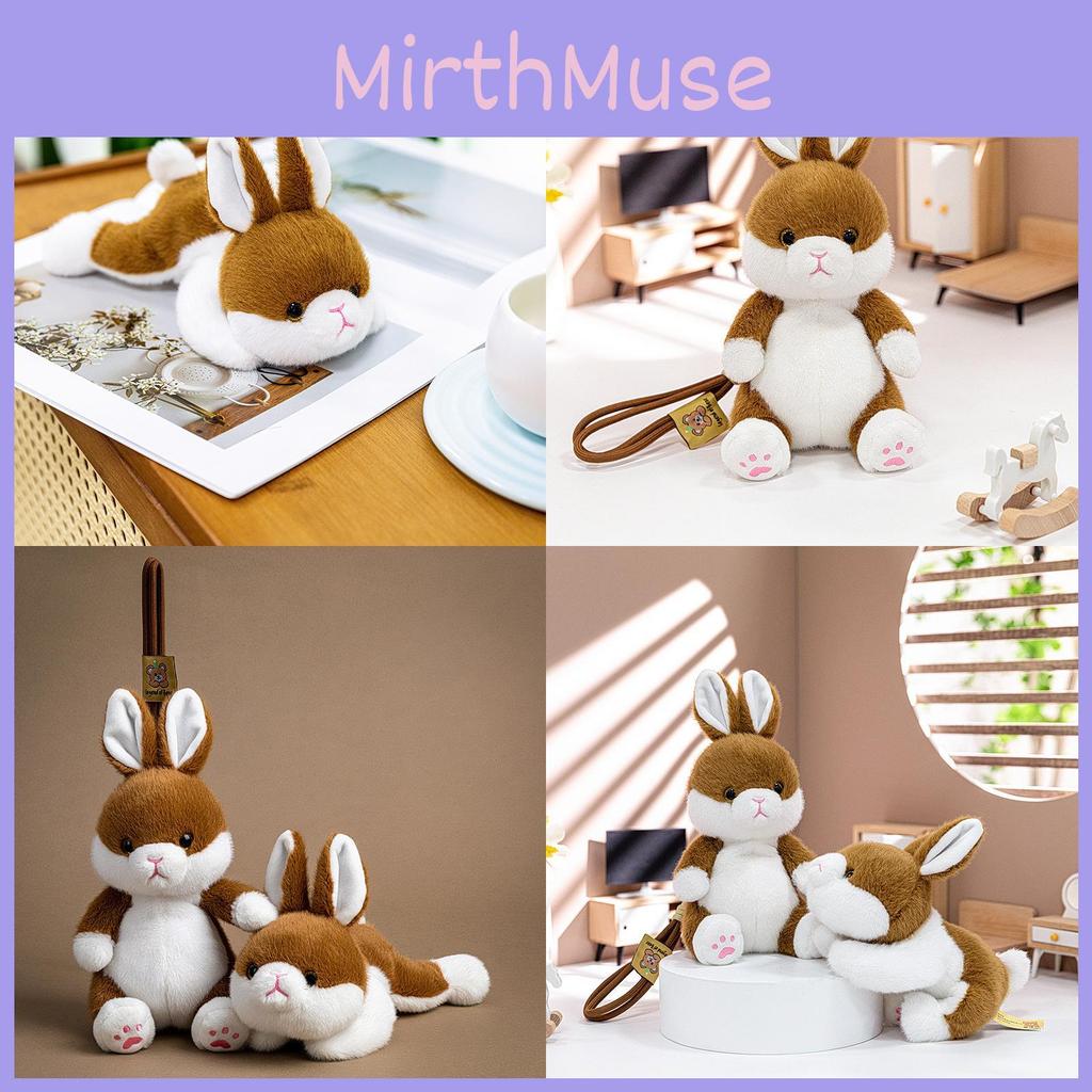 Pouch Pocket Plush Toy Rabbit With Soft Short Fur For Kid And Collectors