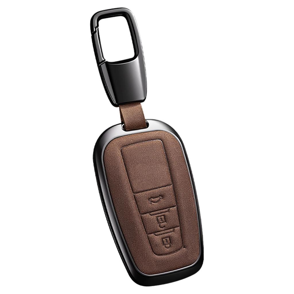 PEICHI Leather Remote Control Key Case Cover Compatible Crown 220 Series New Corolla RAV4