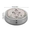 Retro Saint Benedict Jewelry Box Round Jewelry Storage Box  Accessories Storage