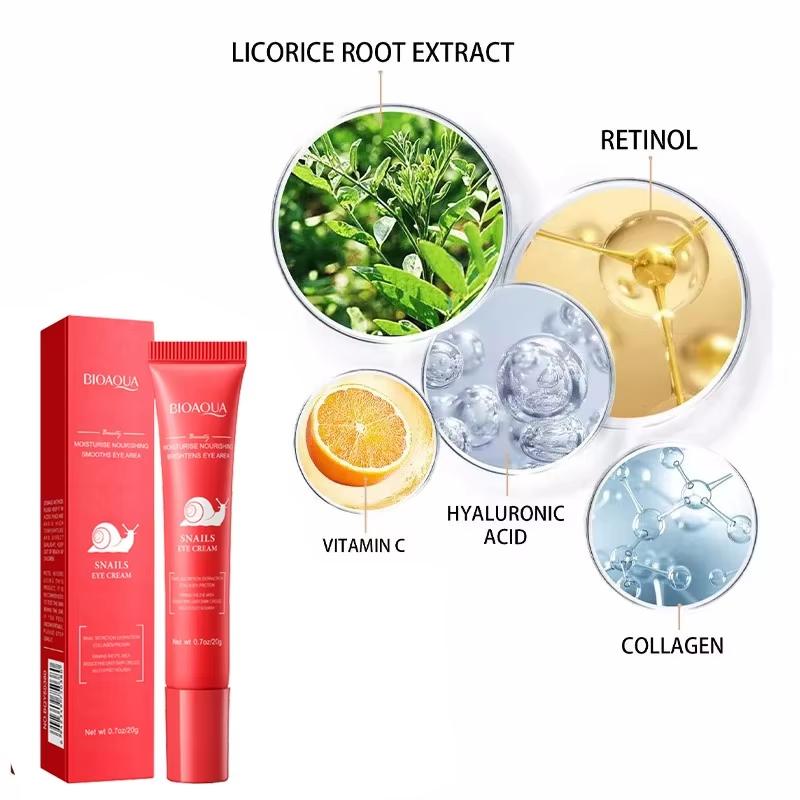 Cremă de Ochi Instant pentru Eliminarea Ridurilor cu Colagen Elimină Liniile Fine Anti Cearcăne Pungi Sub Ochi Hidratantă Fermitate Îngrijirea Ochilor