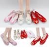 1 Pair 7.8cm Pretty Chinese Style Gift Simulated 60cm Ball Jointed Girl Doll Cloth Shoes Styling Supplies BJD Flat
