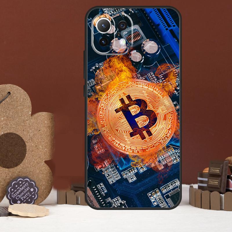 Bitcoin Coins Funny Case For Xiaomi 15 Ultra 14 15T 13T 14T 17 Pro Max POCO F8 Ultra X7 X5 X6 F5 F6 F7 Pro Cover