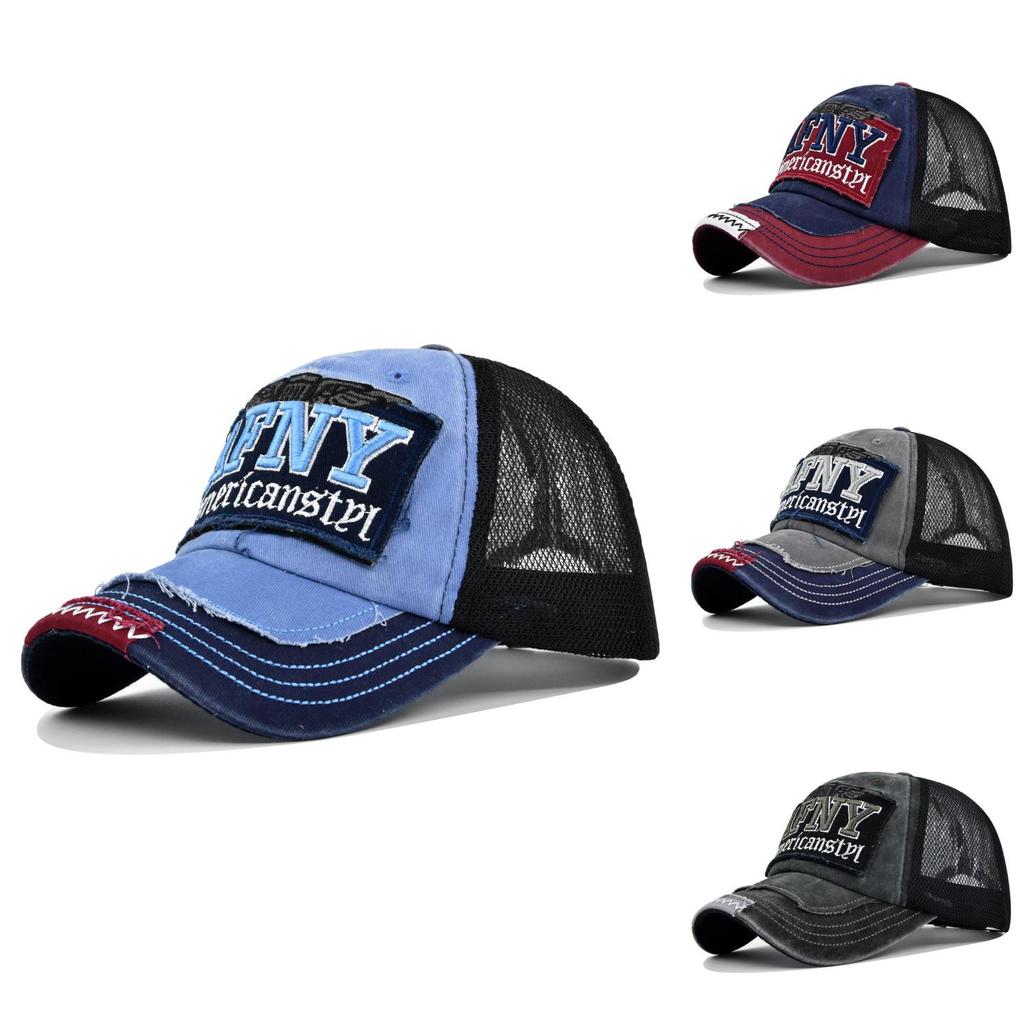 Duck Cap Tongue 3d Patch Embroidered Baseball Cap Sun Hat Cotton Cool Material