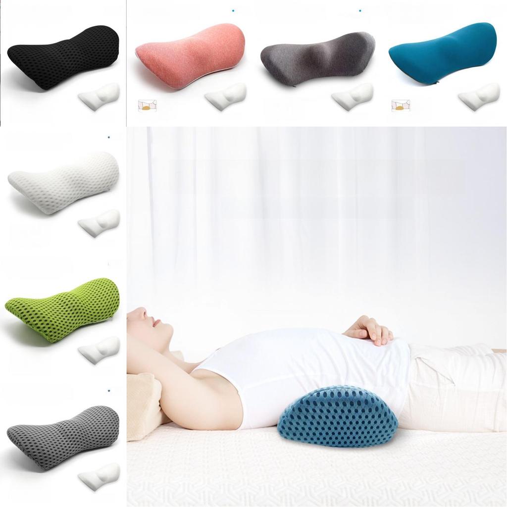 Memory Foam Lumbar Cushion For Home Office Car Travel Comfort
