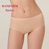 Maniform Women's Lightweight Cotton Mid-High Waist Briefs