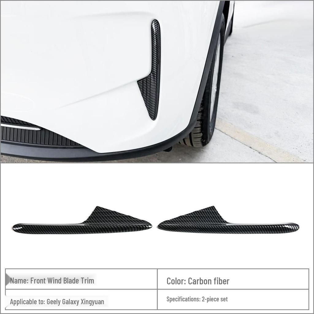 Geely Galaxy Xingyuan STAR Front Fog Light Eyebrow Trim for 25 Models