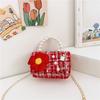 Eyecatching Kids Crossbody Bag Bright Red Pearl Princess Bag With Durable Antitheft Features