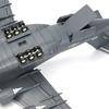 Créatif 1:Modèle d'avion de transport à l'échelle 100 TU-160 Y-20 Modèle de bombardier Conception détaillée Avion de chasse Cadeaux pour garçons