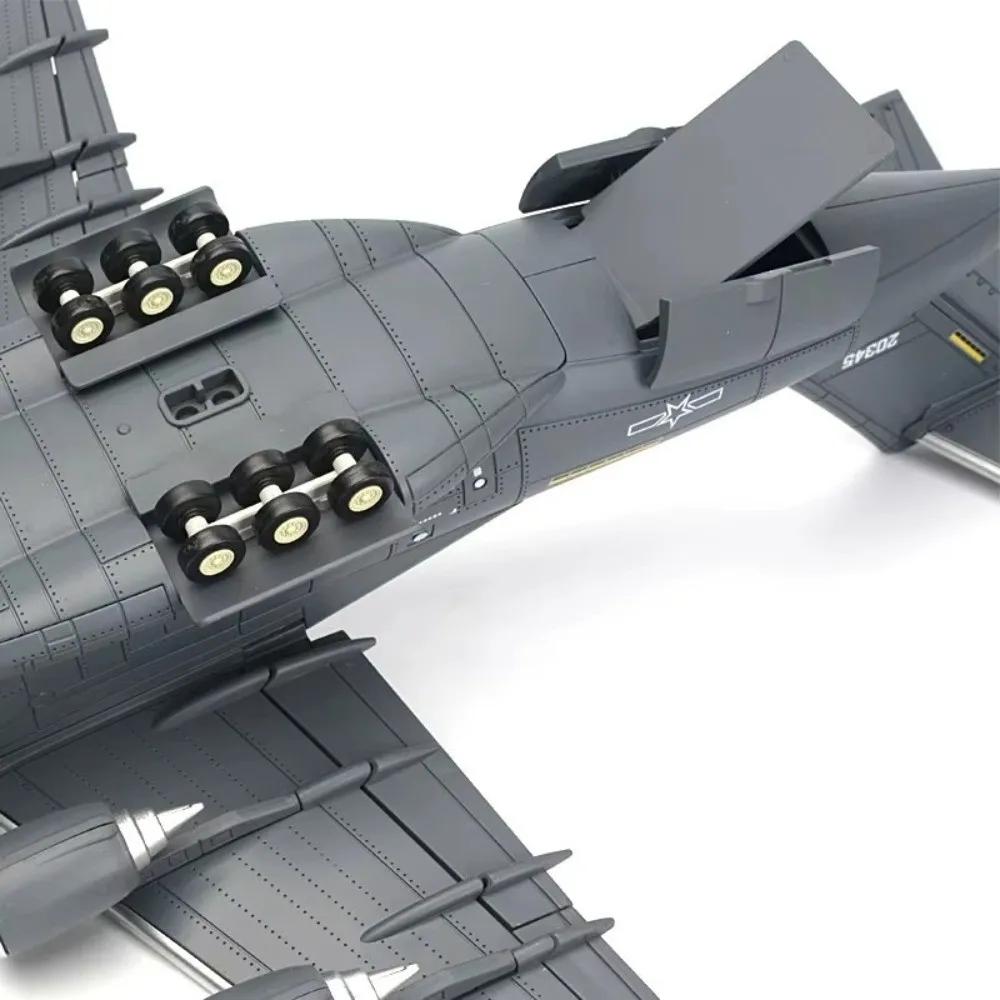 Créatif 1:Modèle d'avion de transport à l'échelle 100 TU-160 Y-20 Modèle de bombardier Conception détaillée Avion de chasse Cadeaux pour garçons