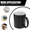 Farbwechselnde Tasse Keramik Kaffee Tee Hitzempfindliche Tasse Keramiktasse für Heißgetränke Latte Cappuccino Getränk