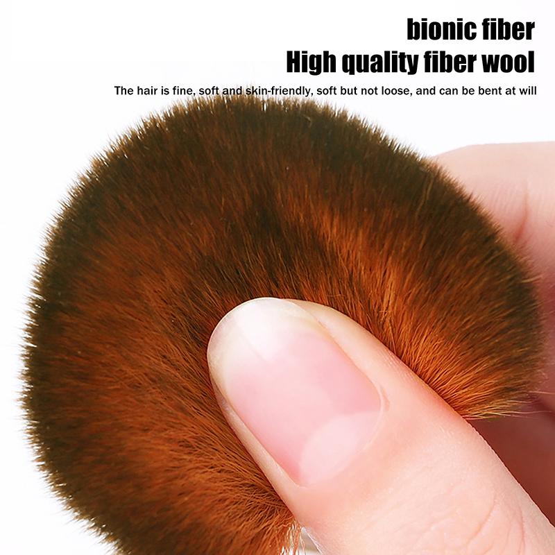 Travel Makeup Brush Retractable Powder Contour Brush Professional Cosmetic Tool For Blush Loose Powder Foundation & Concealer