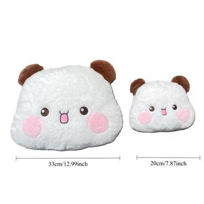 Bubu Dudu Plush Pillow Yier Panda Bear Dolls Lovely Cartoon Stuffed Soft Plushies Car Cushion Sofa Pillows Home Decoration