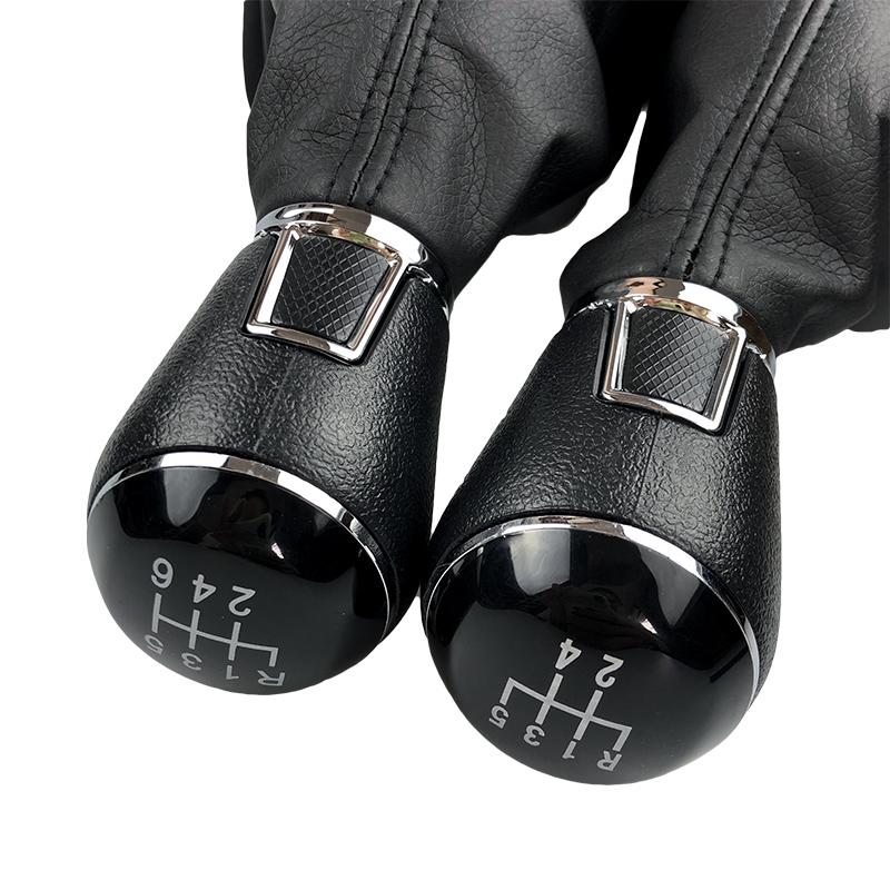 For Volkswagen VW Caddy 2 II MK2 Touran 2004 2005 2006 2007 2008 2009 Manual Gear Shift Knob Lever Shifter Gaiter Boot Collar