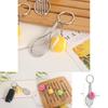 Fashionable Keychain Bag Charm For Car Keys In Various Colors
