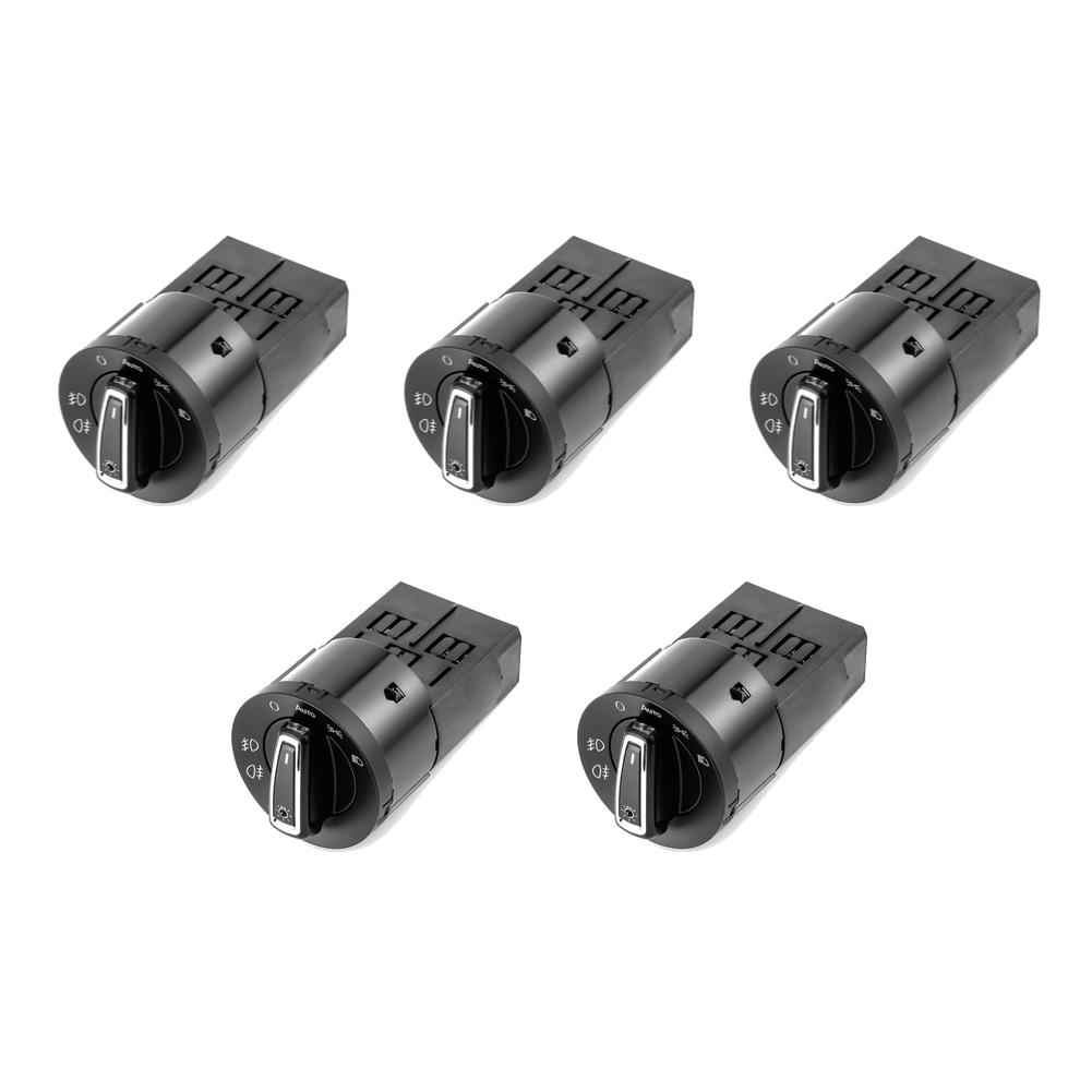 Car Headlight Control Switch Fog Lamp Knob Switch For VW AL Transporter T5 Polo Bora Golf MK4 Lupo Beetle Passat B5 Sharan
