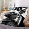 007 James Bond Theme Printed Blanket - Perfect for Couch, Bed, Travel & Outdoor Use | Machine Washable, Cozy & Durable.