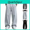 Lockere Weite Beine Herren Jogginghose Kordelzug Taille Lässige Baggy Hose Entspannte Hose Für Den Alltag