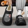Cotton slippers winter new indoor bag and home fleece thickened warm waterproof thick-soled cotton shoes