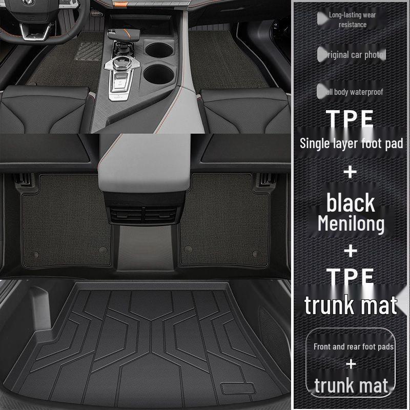 26 New Changan UNIV Floor Mats: TPE Full Surround Carpet for Driver's and Trunk