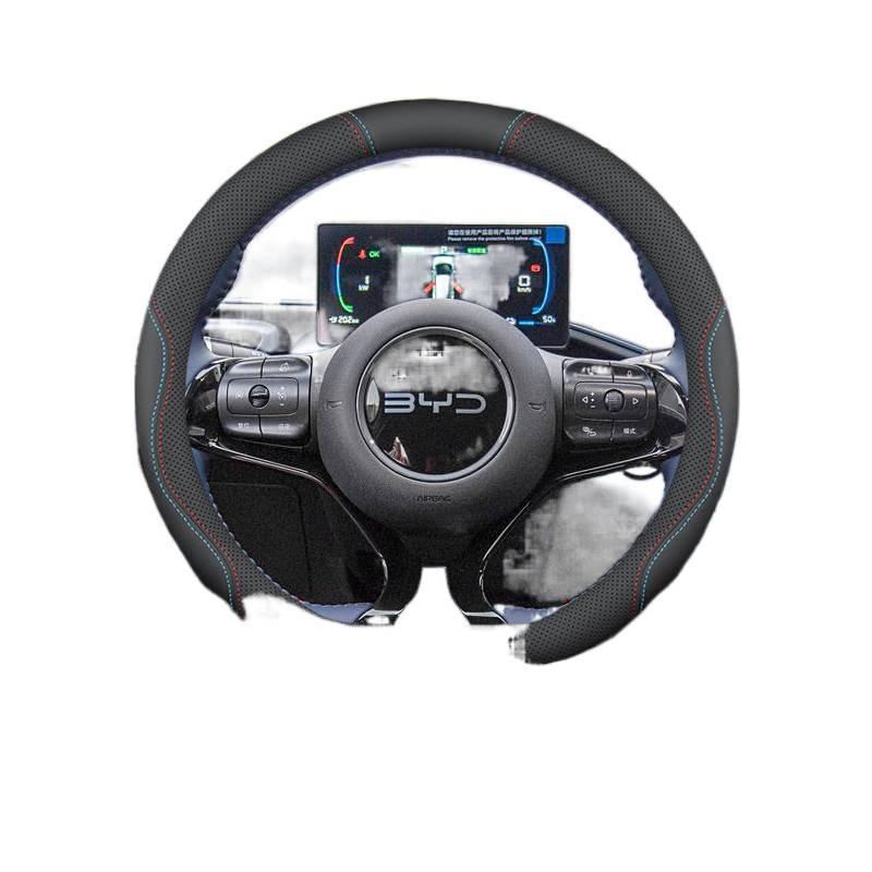 Steering Wheel Cover for BYD Dolphin, Seagull, Seal 06, Sea Lion 0507, Destroyer E3-e9, D1