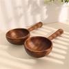 Long Handled Wooden Serving Soup Spoon Heat Resistant Water Ladle For Everyday Cooking And Modern Kitchens Ultensils