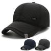 With Windproof Earflaps Earflap Hat Velvet Warm Middle-aged Men Cap Men Baseball Cap  Outdoor