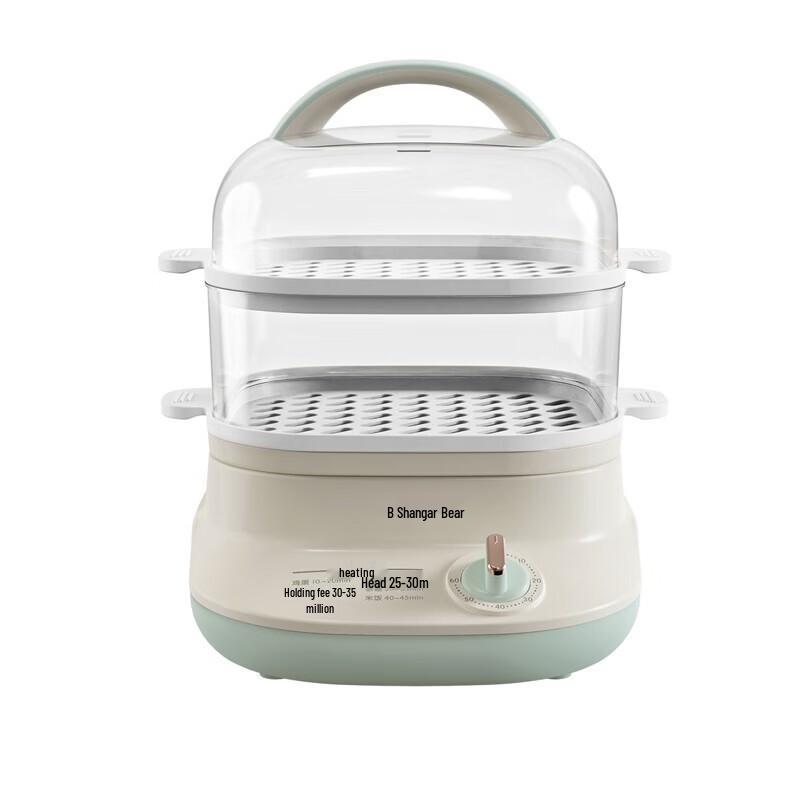 Bear 6L Smart Double-Layer Electric Food Steamer CN plug (adapter included)