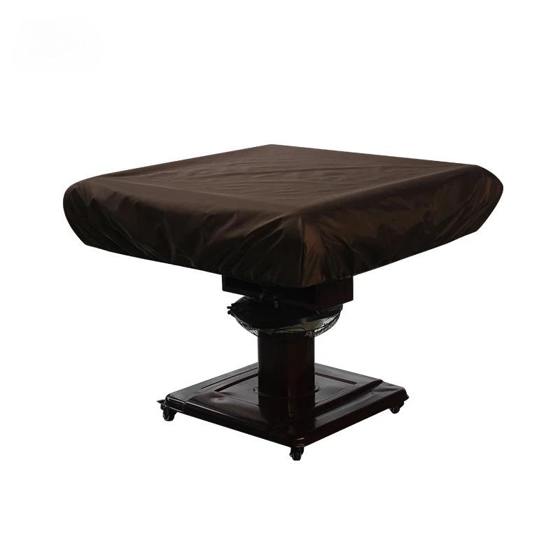 Foldable Mahjong Machine Tablecloth Waterproof Sun-proof Dustproof Mahjong Table Cover Elastic Outdoor Tablecloth