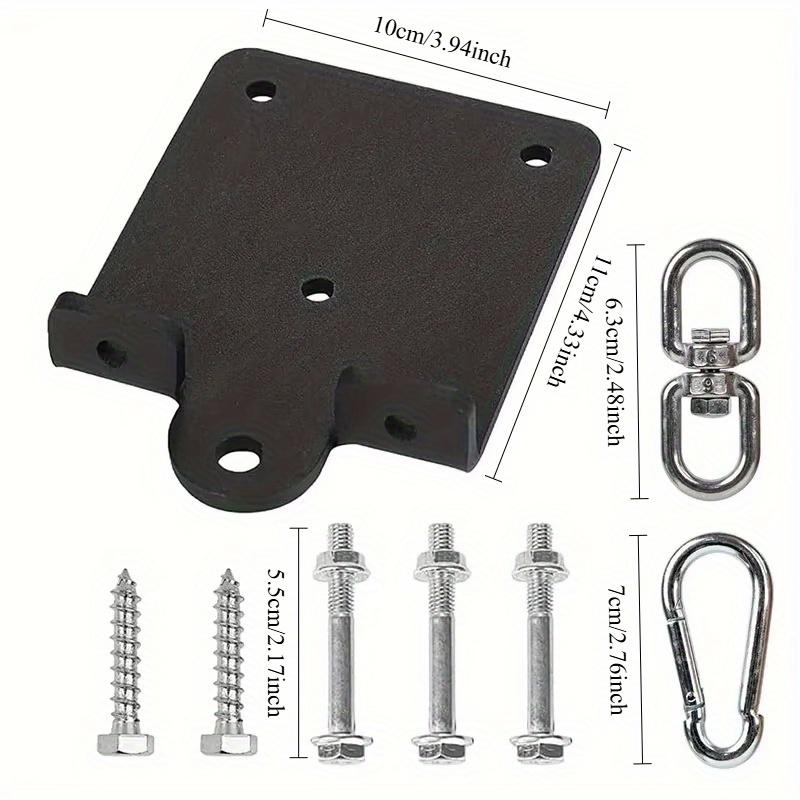 1 Stück Schwerlast Boxsackhalterung Wandmontiert Trainings Sandsackhaken 360 ° Drehbar Deckeninstallation Balken Holzhaken