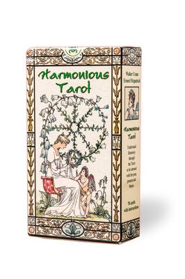Harmonious Tarot Tarot Art with Japanese Authentic I.I.J 78-Card Cards, Nouveau, Instructions,